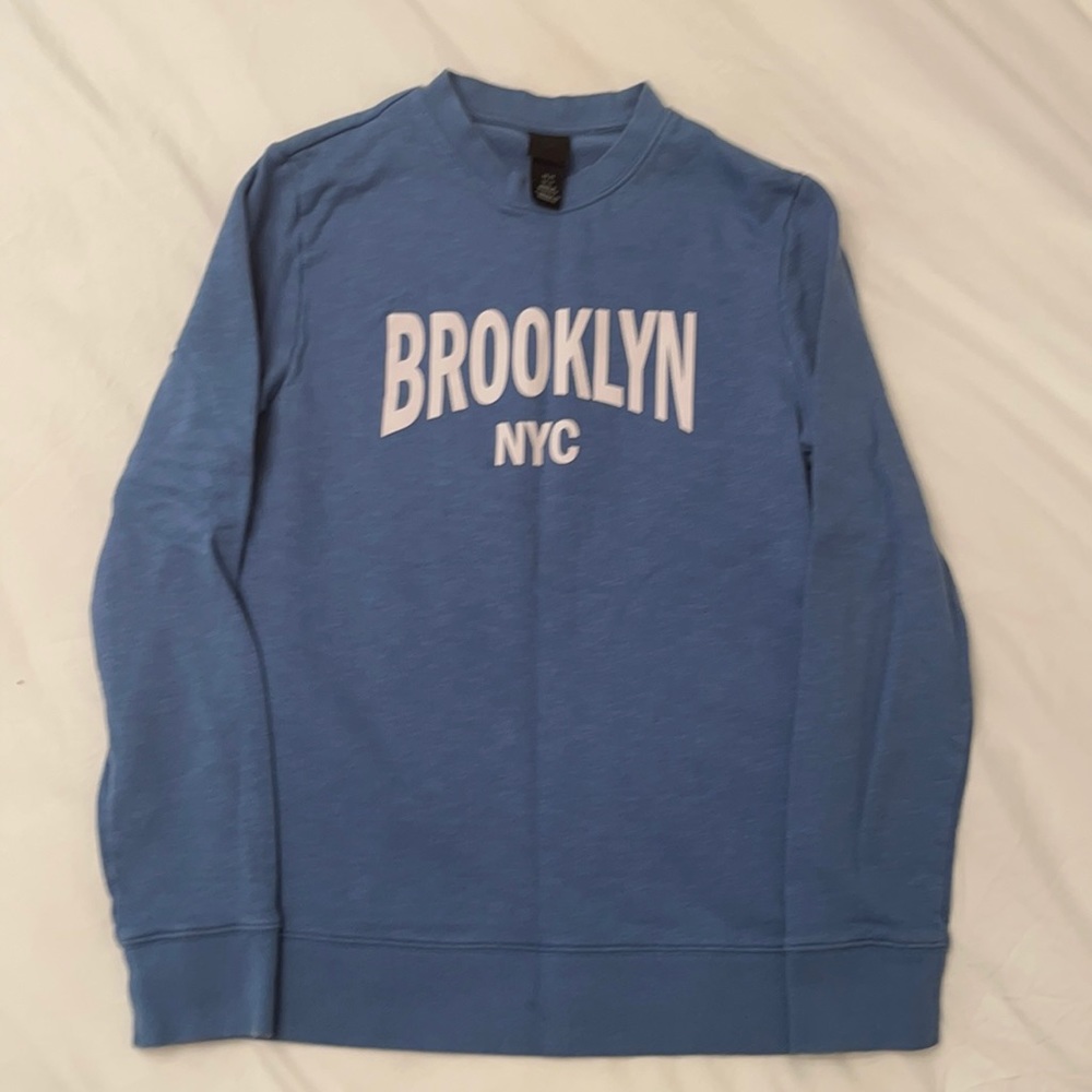 Blue Brooklyn sweater